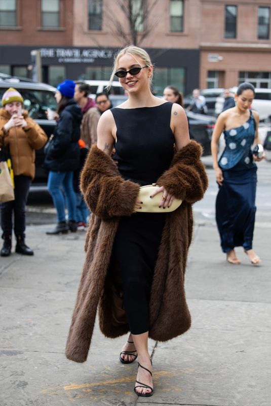 EMMA BROOKS at Cult Gaia Fashion Show in New York 02/15/2026