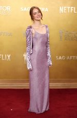 EMMA STONE at 32nd Annual Actor Awards at Shrine Auditorium and Expo Hall in Los Angeles 03/01/2026