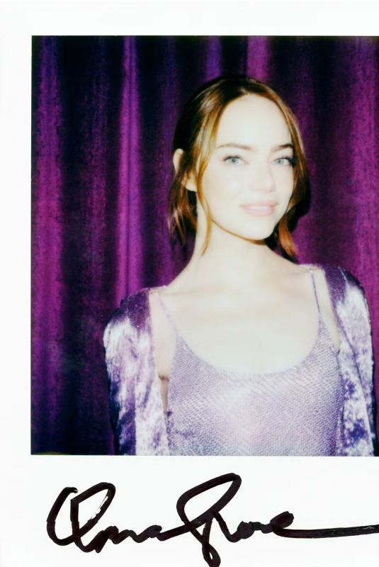 EMMA STONE - Exclusive Polaroids at 2026 Actor Awards