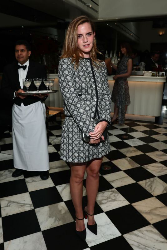 EMMA WATSON at Dior and W Magazine Oscars Pre-party in Beverly Hills 03/12/2026