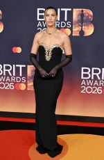 FERNE MCCANN at BRIT Awards 2026 at Co-op Live in Manchester 02/28/2026