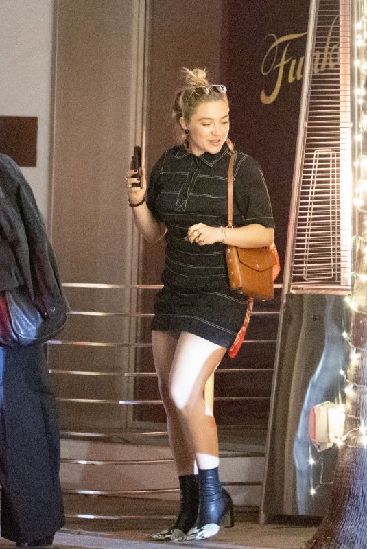 FLORENCE PUGH Night Out in Los Angeles 03/17/2026