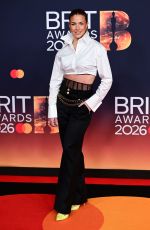 GEMMA ATKINSON at BRIT Awards 2026 at Co-op Live in Manchester 02/28/2026