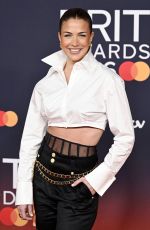 GEMMA ATKINSON at BRIT Awards 2026 at Co-op Live in Manchester 02/28/2026