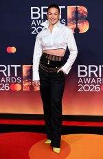 GEMMA ATKINSON at BRIT Awards 2026 at Co-op Live in Manchester 02/28/2026