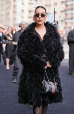 GEORGINA RODRIGUEZ Arrives at Gucci FW 2026 Show at Milan Fashion Week 02/27/2026