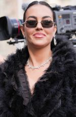 GEORGINA RODRIGUEZ Arrives at Gucci FW 2026 Show at Milan Fashion Week 02/27/2026