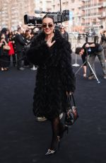 GEORGINA RODRIGUEZ Arrives at Gucci FW 2026 Show at Milan Fashion Week 02/27/2026