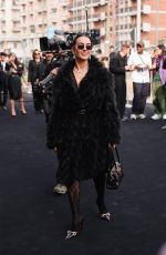 GEORGINA RODRIGUEZ Arrives at Gucci FW 2026 Show at Milan Fashion Week 02/27/2026