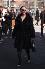 GEORGINA RODRIGUEZ Arrives at Gucci FW 2026 Show at Milan Fashion Week 02/27/2026