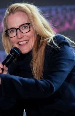 GILLIAN ANDERSON at a Panel at Awesome Con in Washington, DC 03/15/2026