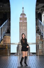 GIORGIA WINGHAM Visits Empire State Building in New York 03/05/2026