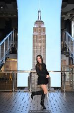 GIORGIA WINGHAM Visits Empire State Building in New York 03/05/2026