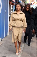 HALLE BAILEY Arrives at Global Radio Studios in London 03/23/2026