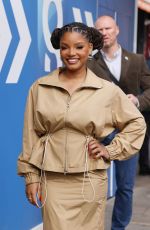 HALLE BAILEY Arrives at Global Radio Studios in London 03/23/2026