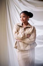 HALLE BAILEY - Portrait Session for You, Me & Tuscany Press Tour Interview, March 2026