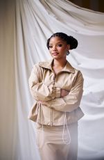 HALLE BAILEY - Portrait Session for You, Me & Tuscany Press Tour Interview, March 2026