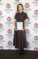 HAYLEY ATWELL at Circle Theatre Awards 2026 at The National Theatre in London 03/26/2026