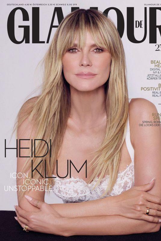 HEIDI KLUM in Glamour Germany, March 2026