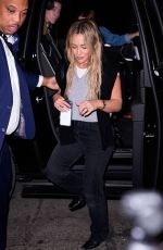 HILARU DUFF Out for Dinner at The Eighty Six Steakhouse in New York City 03/09/2026