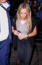 HILARU DUFF Out for Dinner at The Eighty Six Steakhouse in New York City 03/09/2026