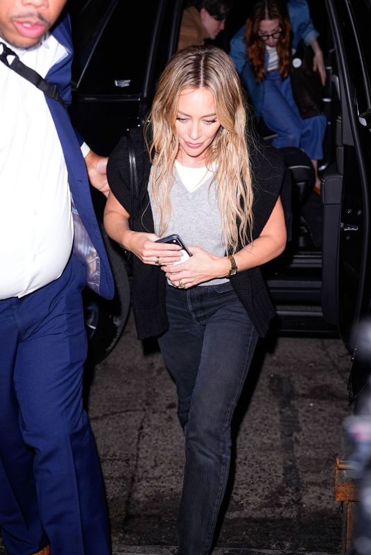 HILARU DUFF Out for Dinner at The Eighty Six Steakhouse in New York City 03/09/2026