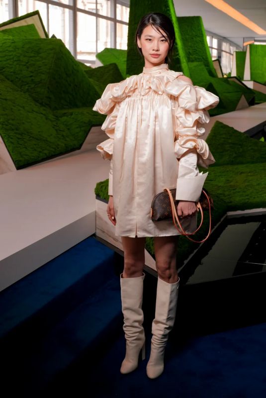 HOYEON JUNG at Louis Vuitton Show at Paris Fashion Week in Paris 03/10/2026