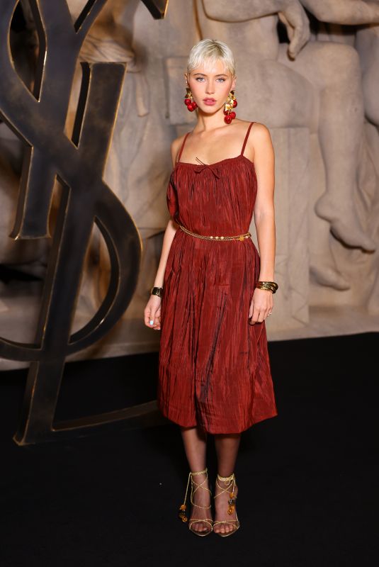 IRIS LAW at Saint Laurent Fashion Show at Paris Fashion Week 03/03/2026