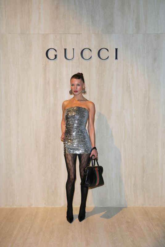 IVY GETTY at Gucci FW26 Fashion Show in Milan 02/27/2026