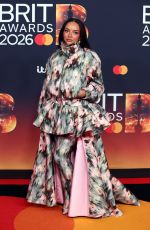 JADE THIRLWALL at BRIT Awards 2026 at Co-op Live in Manchester 02/28/2026