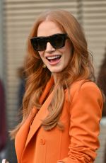JESSICA CHASTAIN at Zimmermann Womenswear Fall/Winter 26/27 Show at Paris Fashion Week 03/09/2026