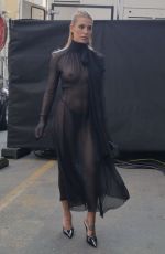 JESSICA GOICOECHEA Arrives at Blumarine Fall/Winter Show in Milan 02/27/2026