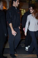 JOEY KING and Taylor Zakhar Perez Leaves Their Hotel in Paris 03/08/2026