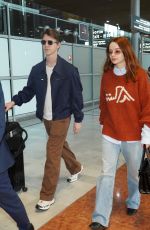 JOEY KING Arrives at Charles de Gaulle Airport in Paris 03/08/2026