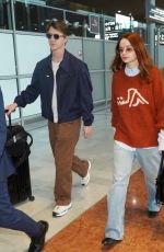 JOEY KING Arrives at Charles de Gaulle Airport in Paris 03/08/2026