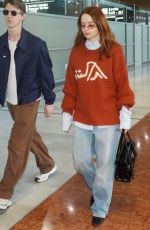 JOEY KING Arrives at Charles de Gaulle Airport in Paris 03/08/2026