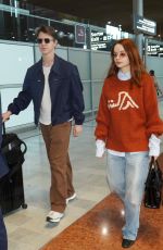 JOEY KING Arrives at Charles de Gaulle Airport in Paris 03/08/2026