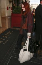 JOEY KING Arrives at Her Hotel in Paris 03/09/2026