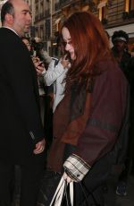 JOEY KING Arrives at Her Hotel in Paris 03/09/2026