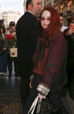 JOEY KING Arrives at Her Hotel in Paris 03/09/2026