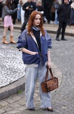 JOEY KING at Miu Miu Fashion Show at Paris Fashion Week 03/10/2026