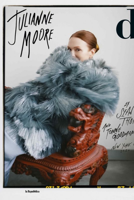 JULIANNE MOORE for D la Repubblica Magazine, March 2026