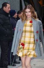 KATE MARA Arrives at The View in New York City 03/19/2026