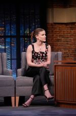 KATE MARA at Late Night with Seth Meyers 03/16/2026