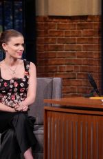 KATE MARA at Late Night with Seth Meyers in New York City 03/16/2026