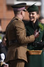 KATE MIDDLETON at 2026 Irish Guards
