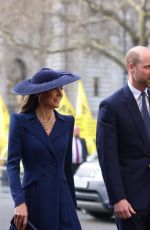 KATE MIDDLETON at Commonwealth Day Service at Westminster Abbey in London 03/09/2026