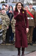 KATE MIDDLETON at Hanging Gardens in Powys, Wales 02/26/2026