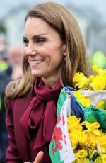 KATE MIDDLETON at Hanging Gardens in Powys, Wales 02/26/2026