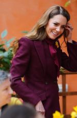 KATE MIDDLETON at Hanging Gardens in Powys, Wales 02/26/2026